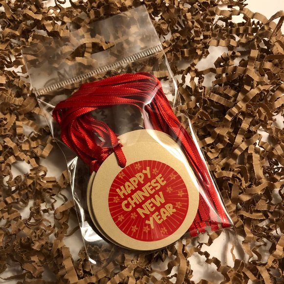 Chinese New Year's Gift Tags - Favor Tags - Picture 1 of 1